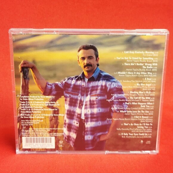 Aaron Tippin Greatest Hits and then one CD Signed 1997 - Picture 2 of 8